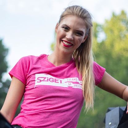 Picture of SZIGET // Lady Flag t-shirt