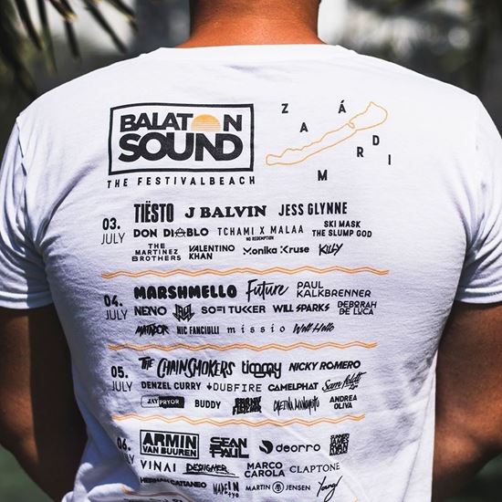 BALATON SOUND // Férfi Fesztiválpóló termékhez kapcsolódó kép