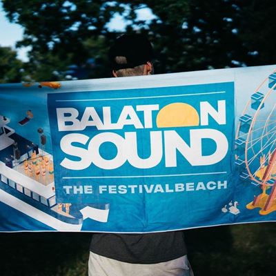 Picture of BALATON SOUND // Beach towel 