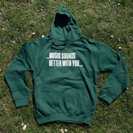 Picture of BALATON SOUND // UNISEX 'Music SOUNDs better with you...' Hoodie